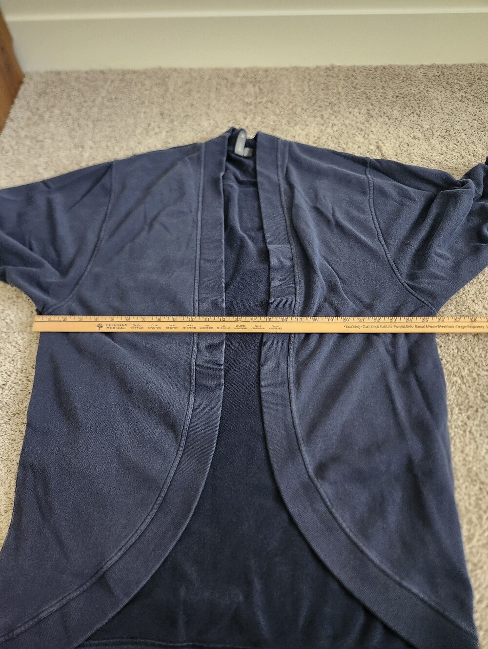 Sweaty Betty Cora Longline Cardigan Size 6 - Picture 6 of 7